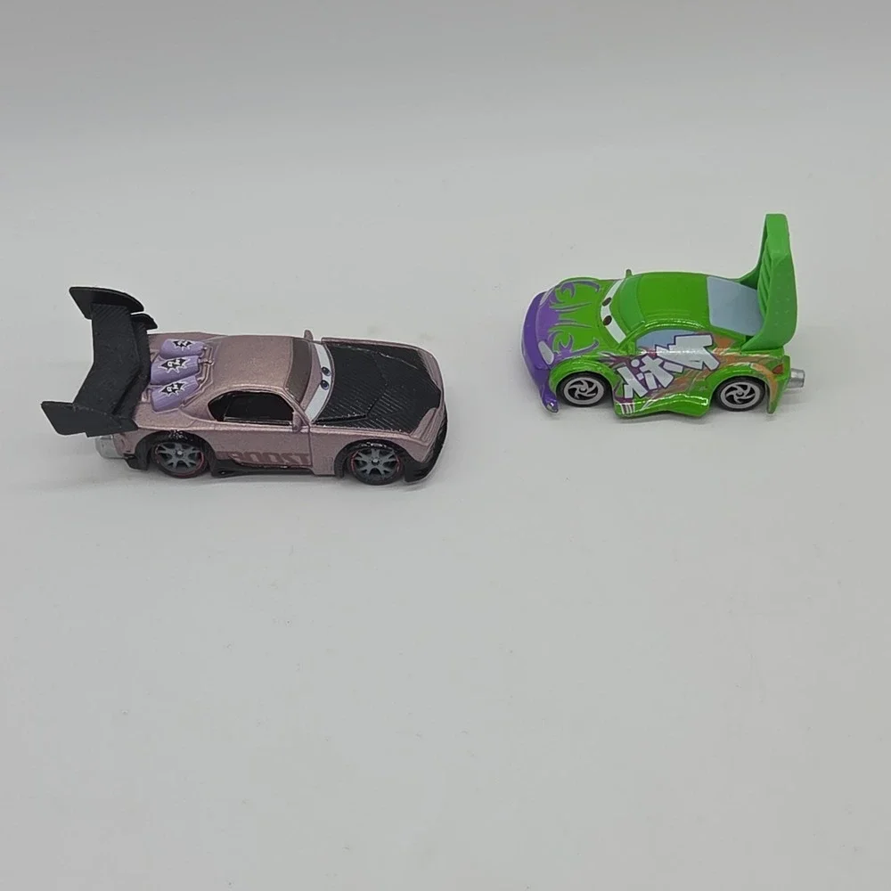 Lot 12 Disney Pixar Cars Diecast F430 Scruggs New Mater Sarge Luigi Guido Wingo